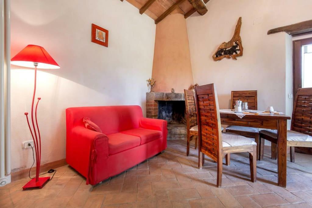 La Casina Degli Olivi Guest House Seggiano Bagian luar foto